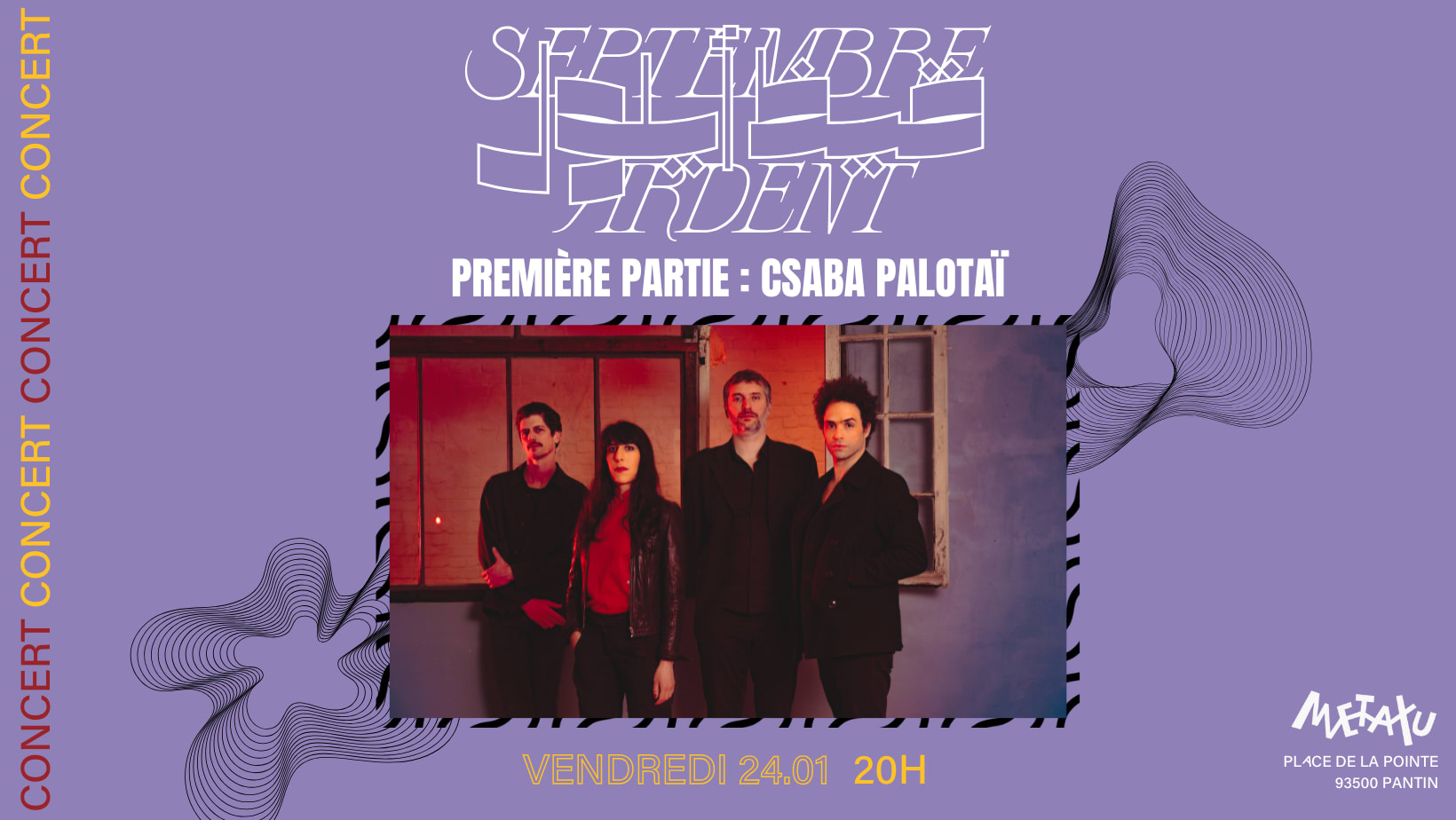 Septembre Ardent - Première Partie Csaba Palotaï Cover