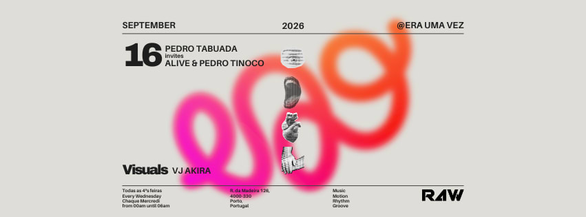R4w - Pedro Tabuada Invites Alive & Pedro Tinoco Cover