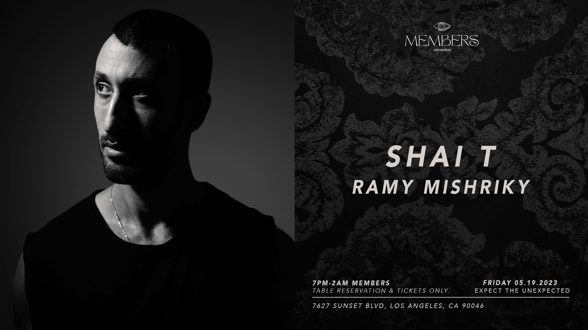 Shait T & Ramy Mishriky At Members Cover