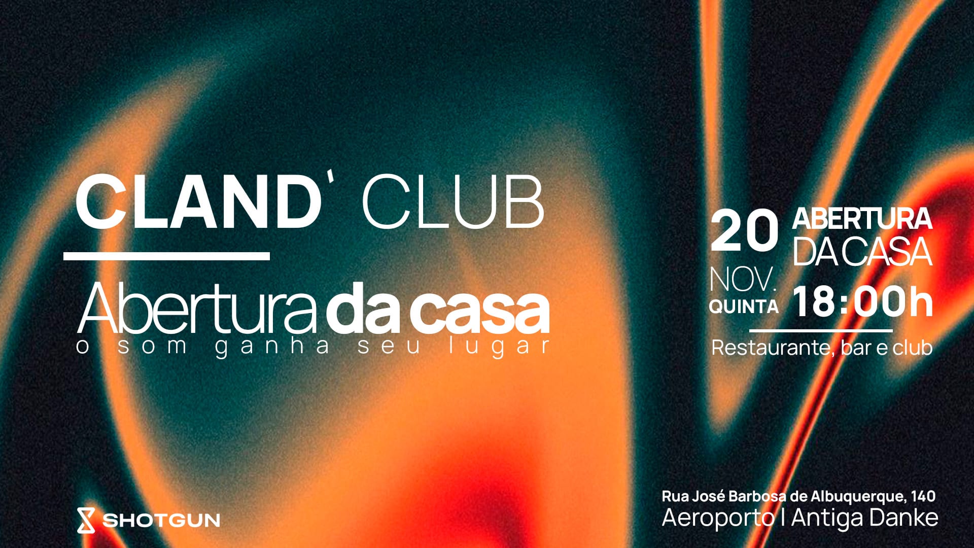 Cland Club - Abertura Da Casa Cover