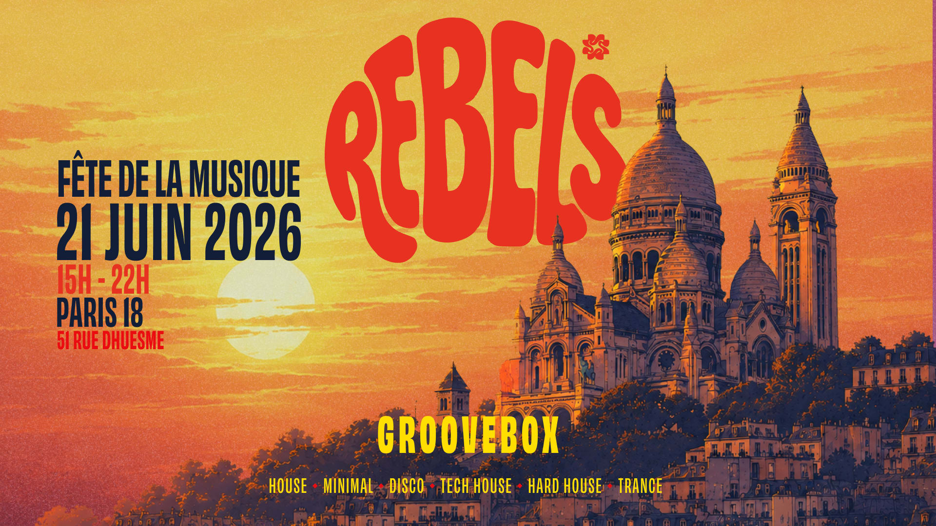 Rebels At Sunset Cover