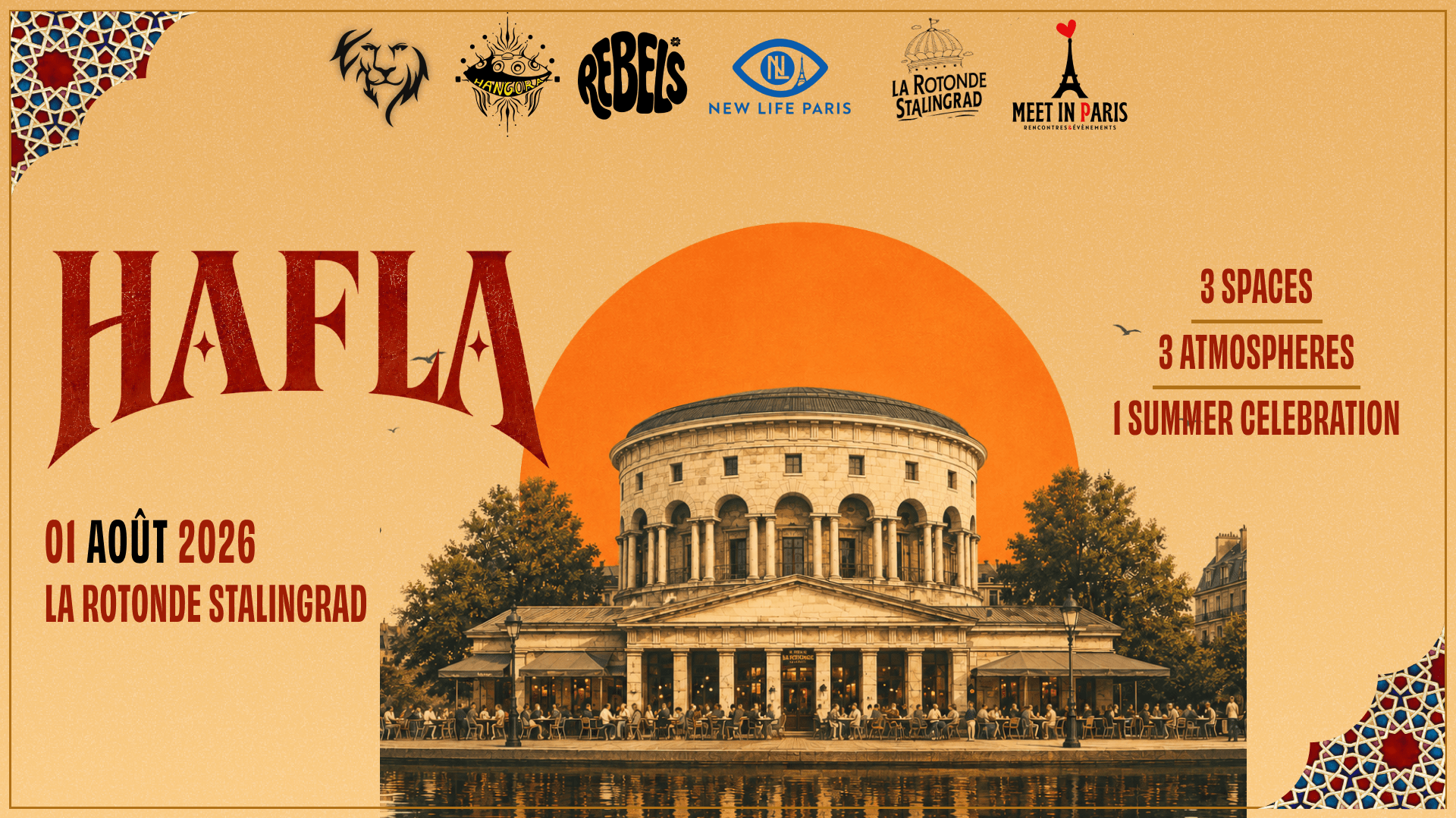 Hafla – Under The Stars : Open-Air & Club Cover