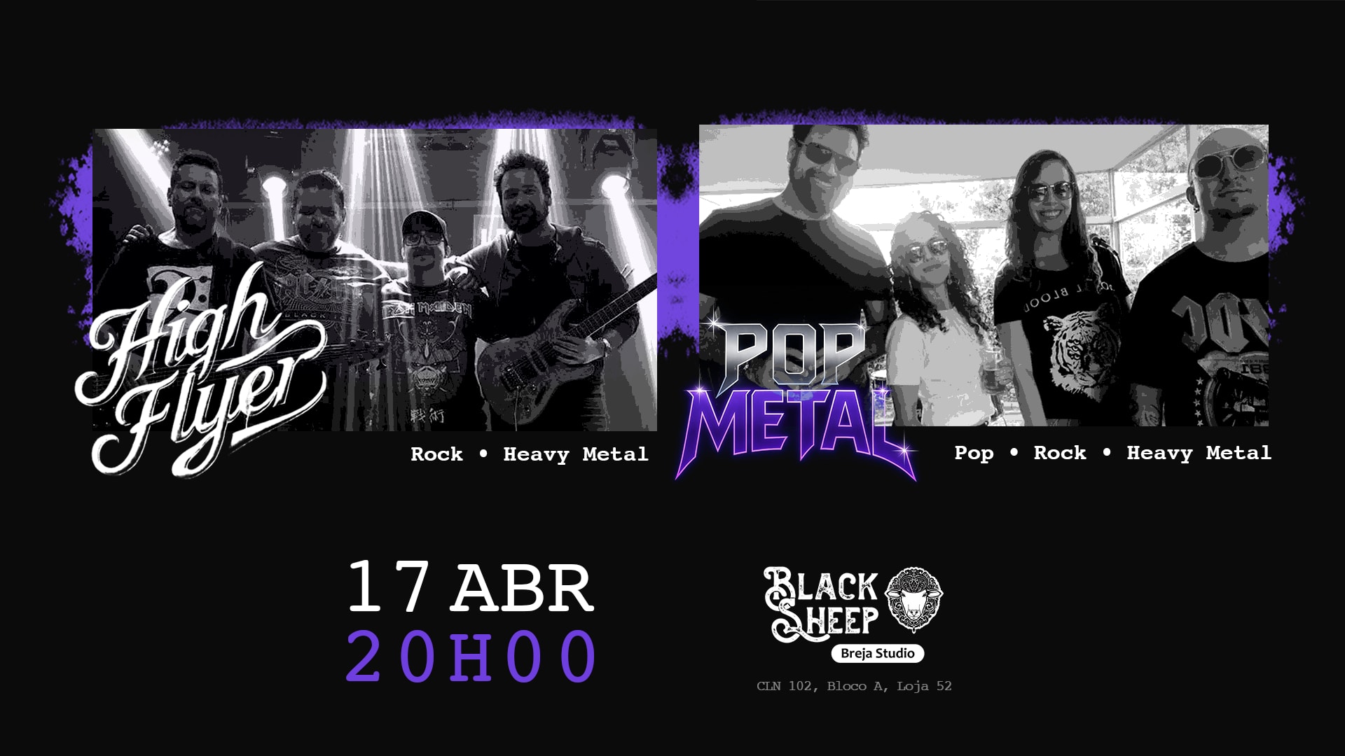 Hi Flyers + Pop Metal Cover
