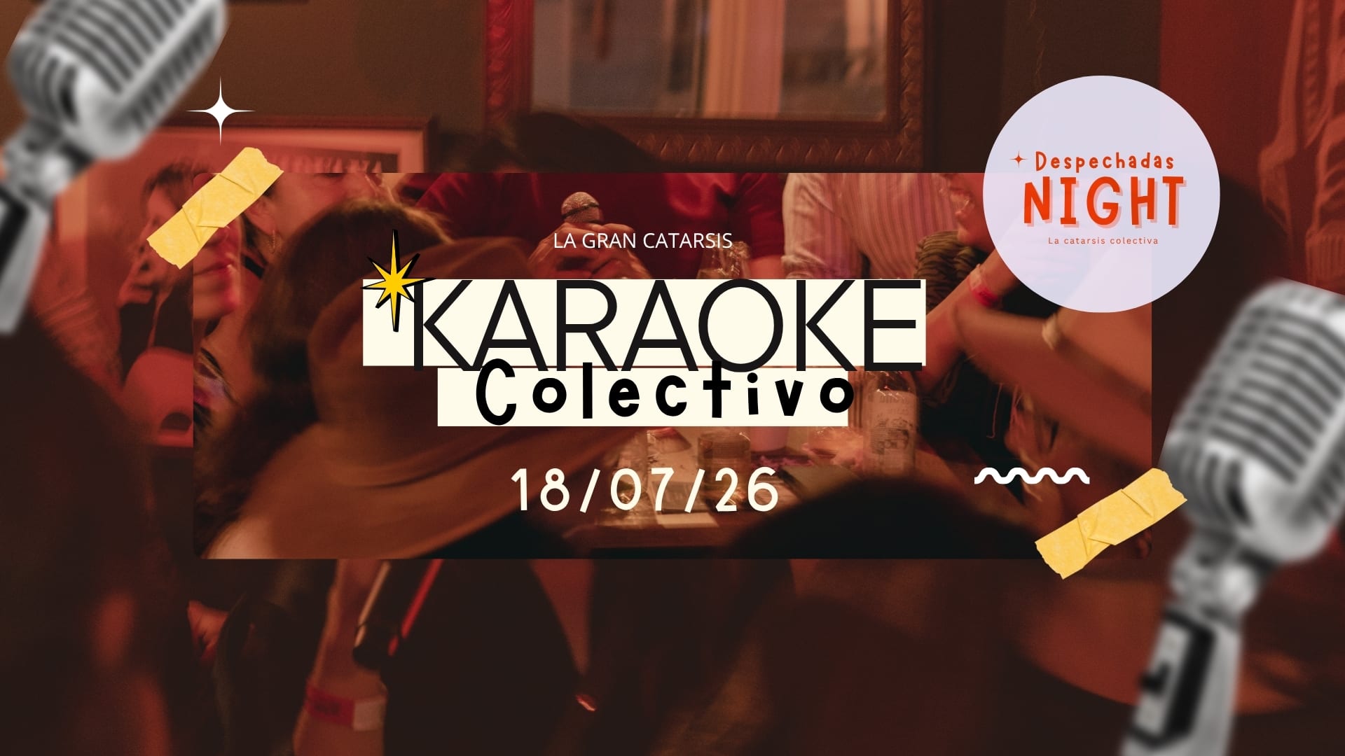 Sam 18/07 : Despechadas Night - Karaoke Colectivo Cover