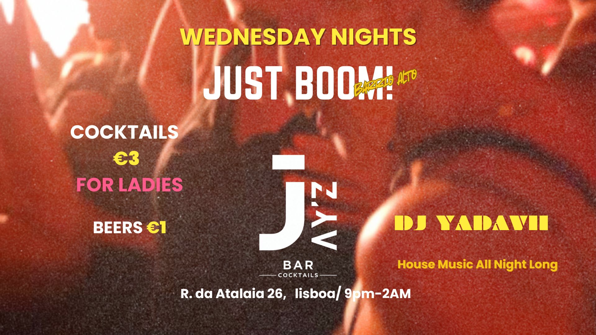 Just Boom!  -3 Euro Cocktails For Ladies Cover