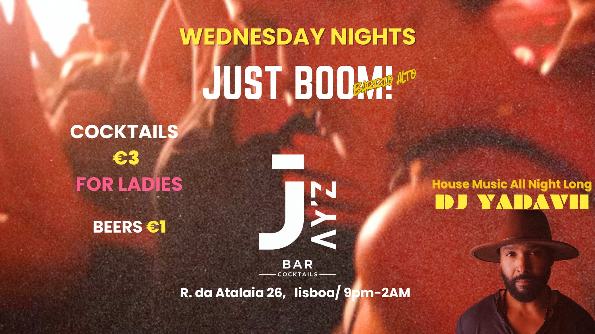 Just Boom!  -3 Euro Cocktails For Ladies Cover