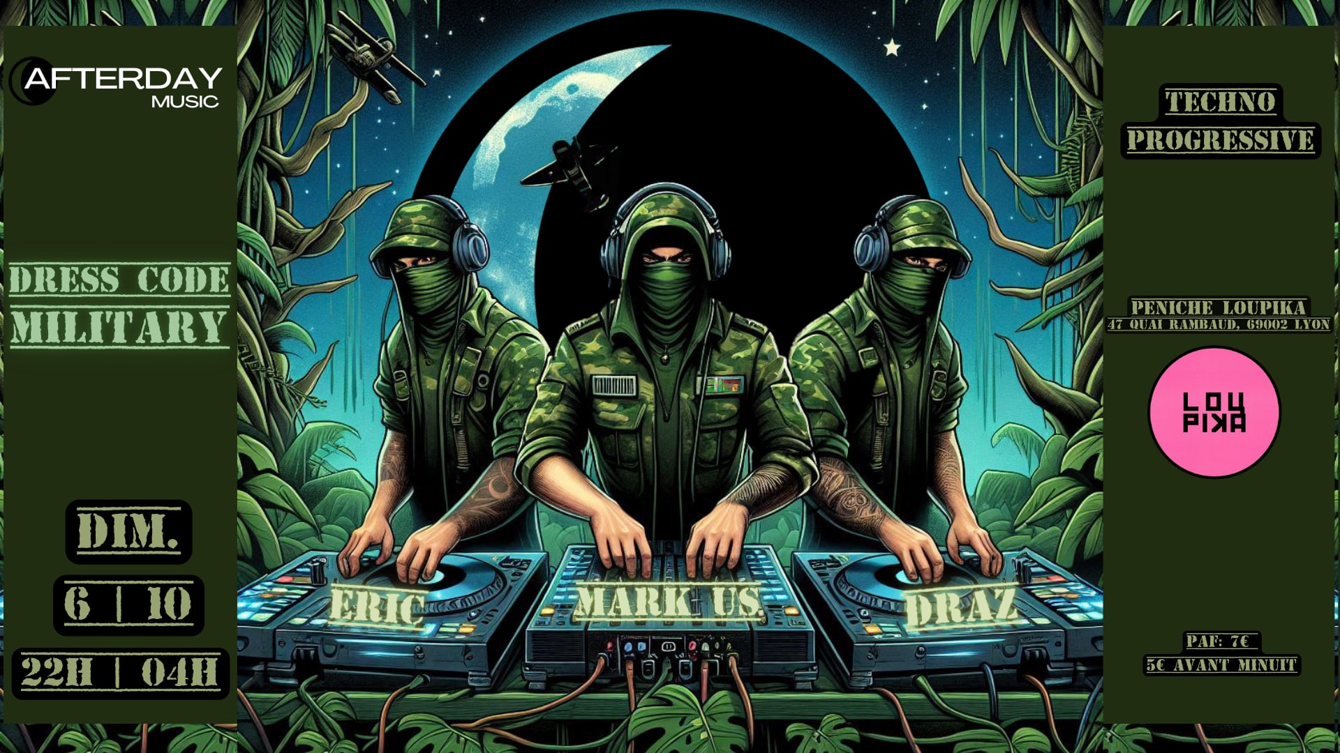 Afterday Military - Loupika Cover