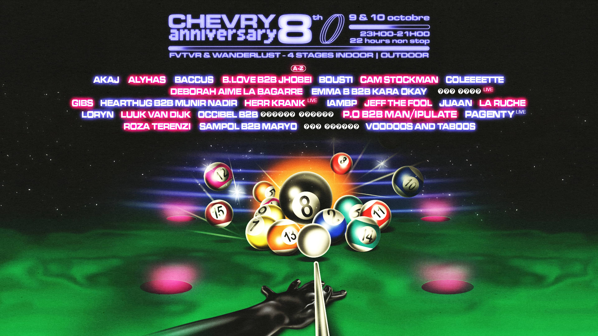 Chevry Agency : 8th Anniversary [Xxl Format · 4 Stages] Cover
