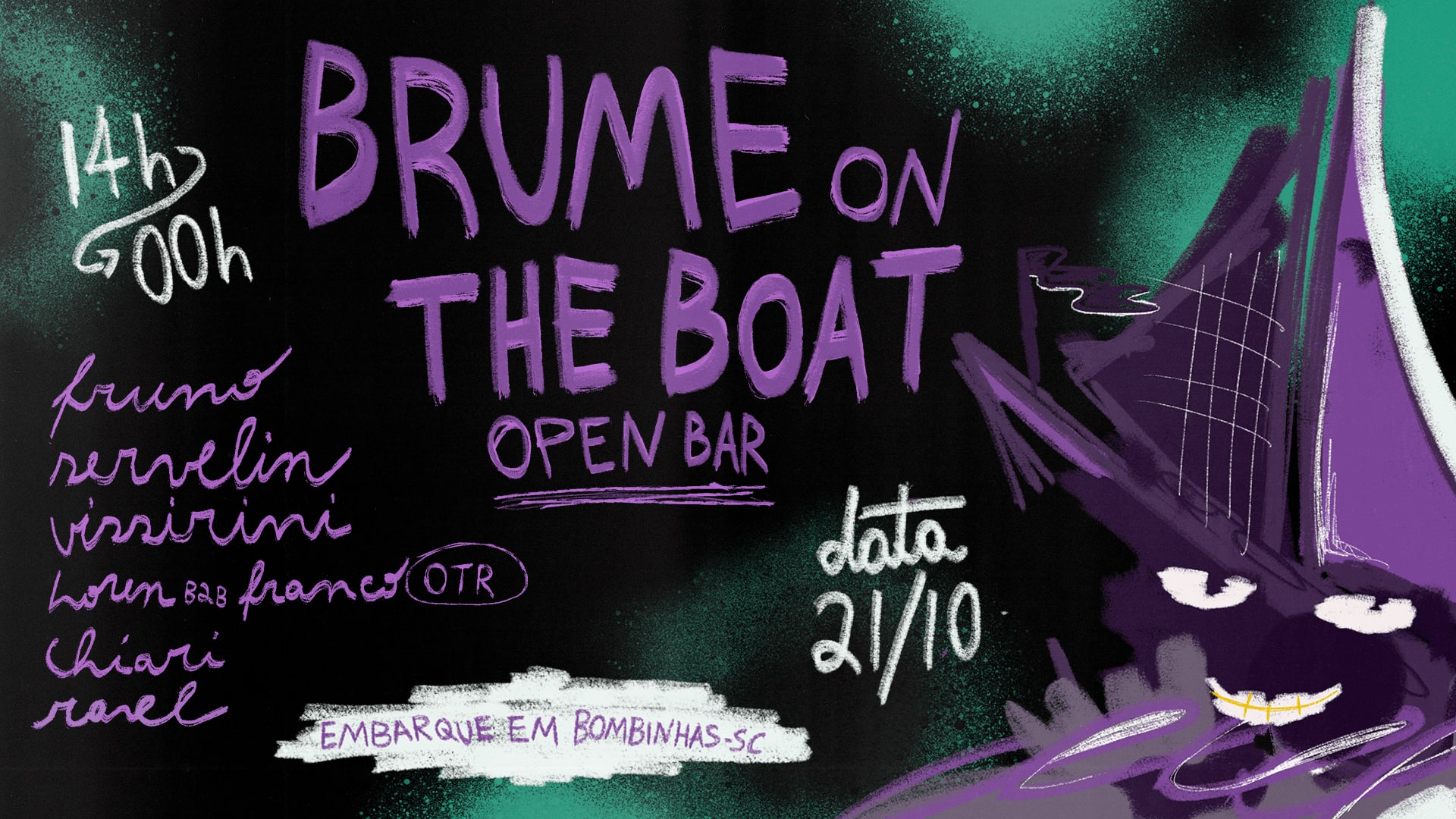 Brume On The Boat Cover