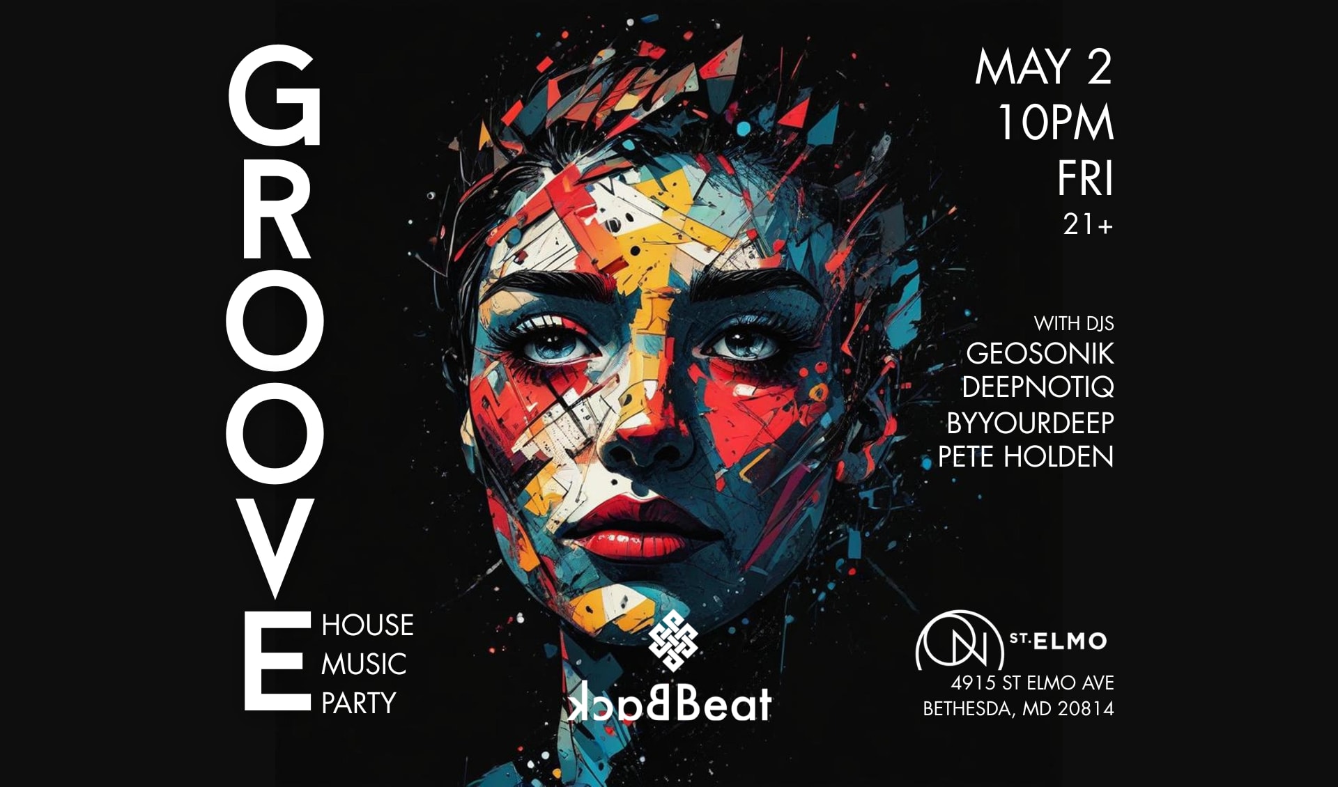 Groove At On St. Elmo - Free Party Cover