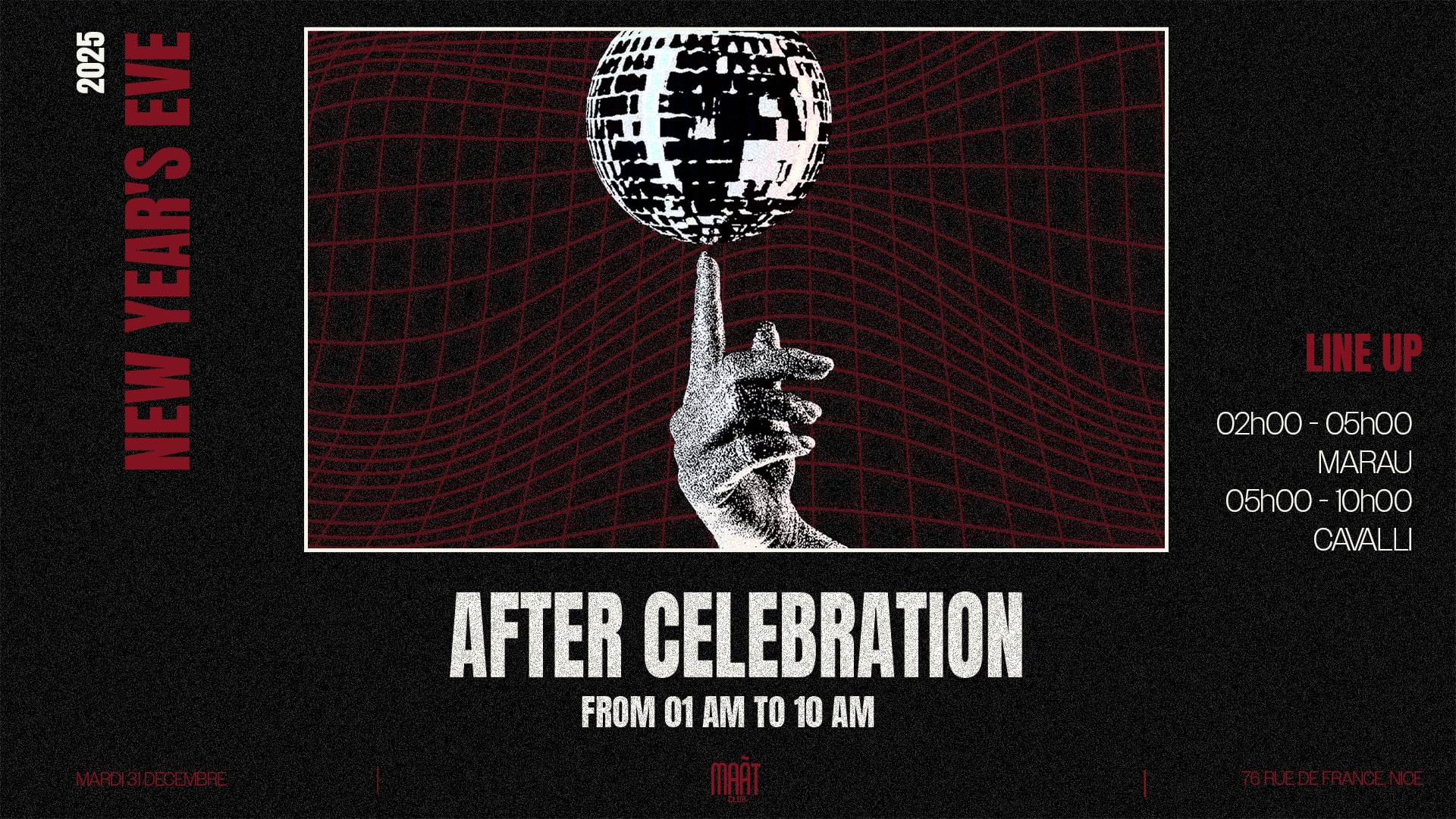 After Celebration At Maat Club - New Year 2025 Cover