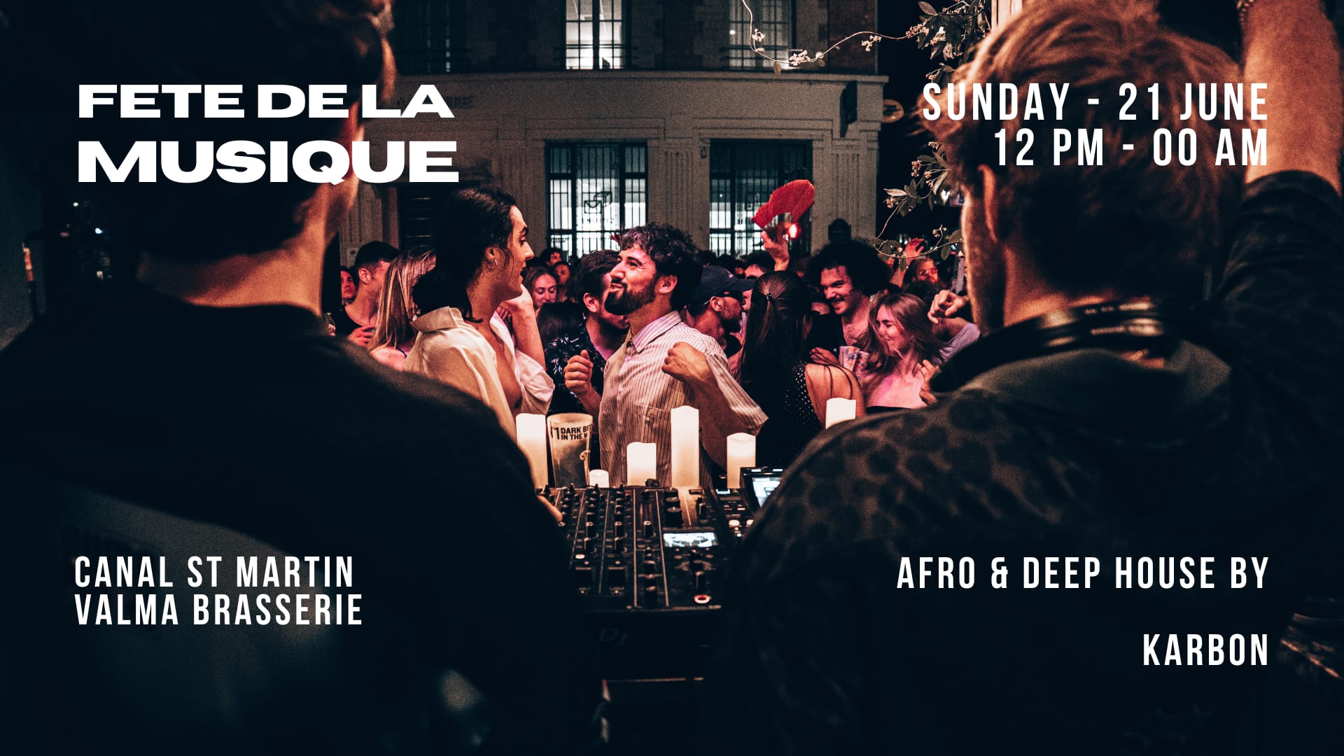 Open Air Fete De La Musique Canal St Martin @ Valma Cover