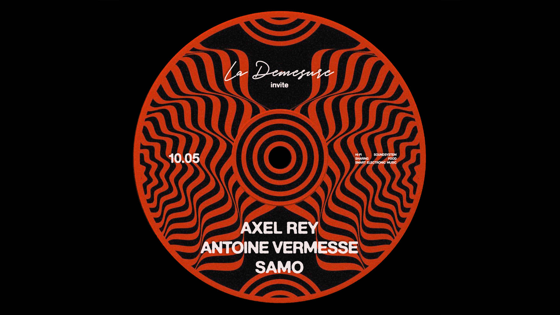 La Démesure Invite Axel Rey, Antoine Vermesse & Samo Cover