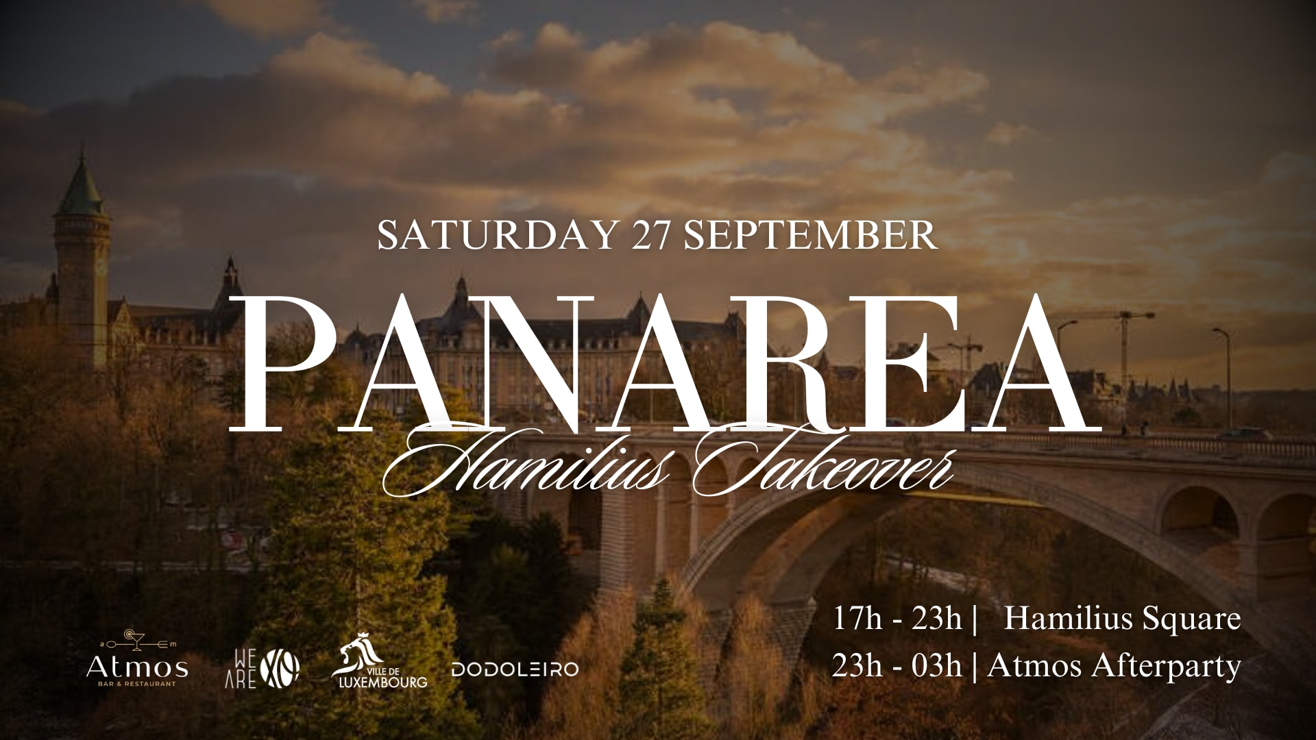 Panarea 27.09 - Hamilius Takeover Afterparty Cover
