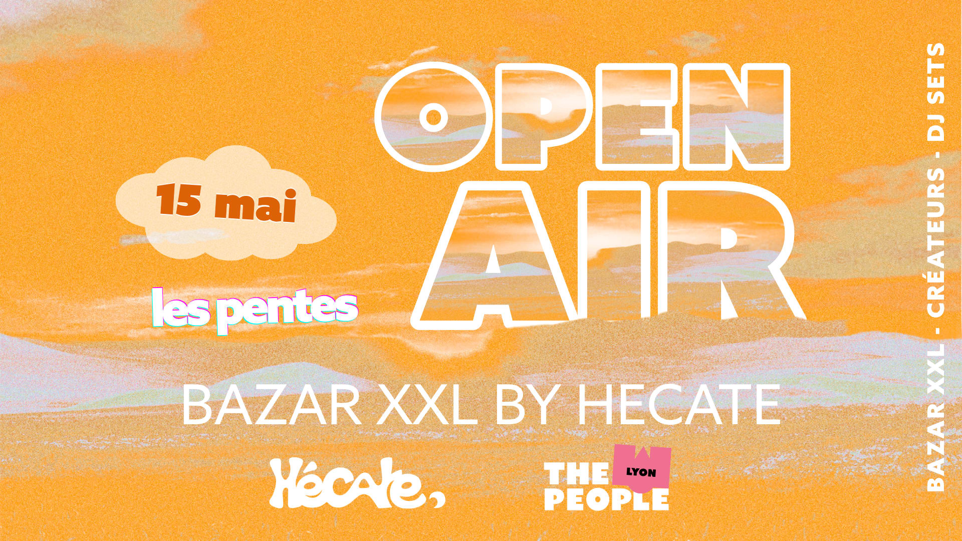Open Air Hecate X The People Lyon Cover