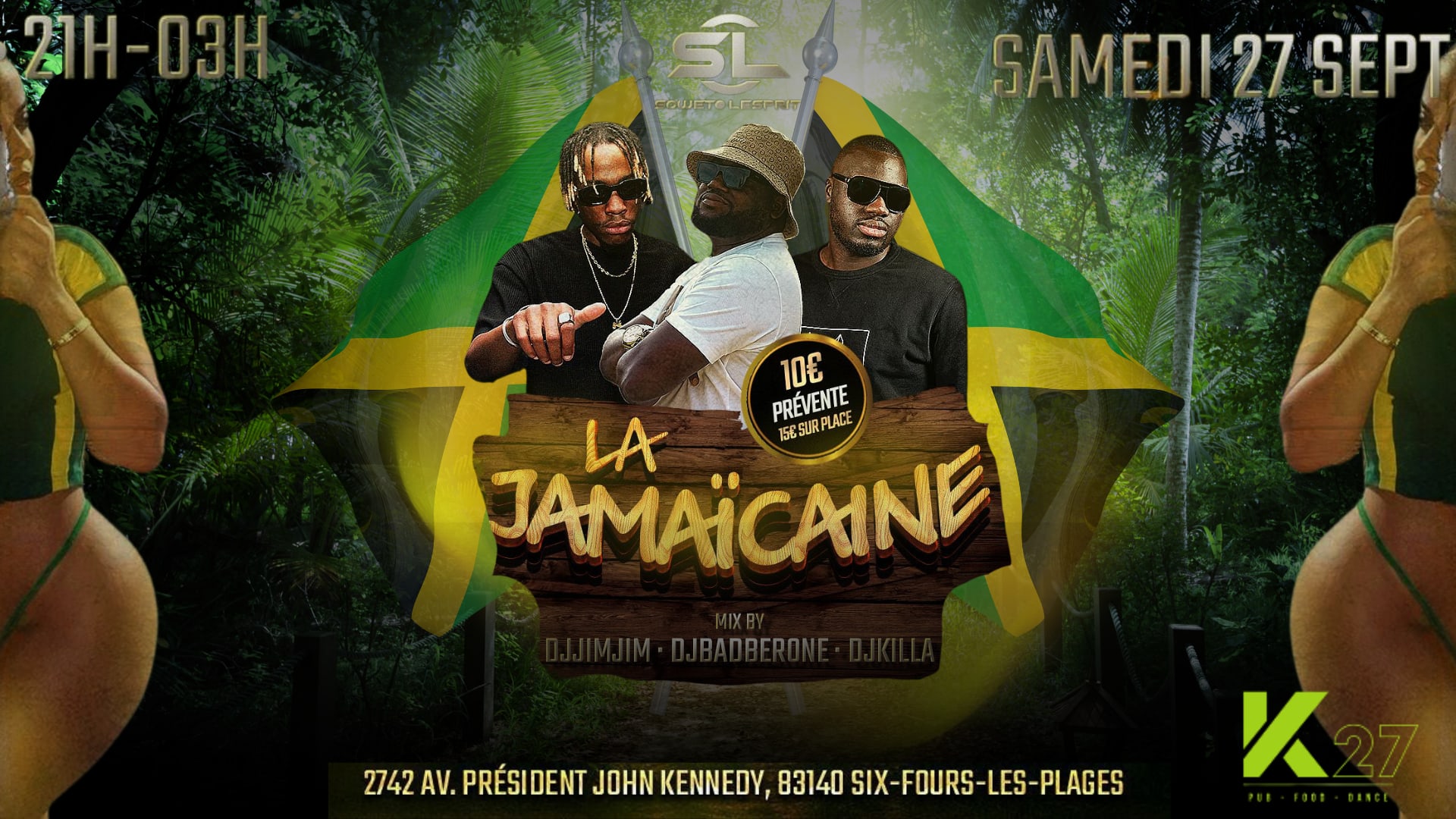 La Jamaïcaine Cover