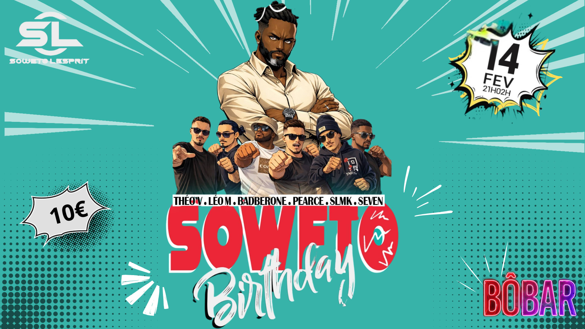 Soweto Birthday Cover