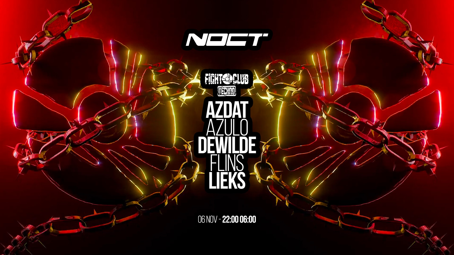 Fight Club X Noct : Azdat - Azulo - Dewilde - Lieks - Flins Cover