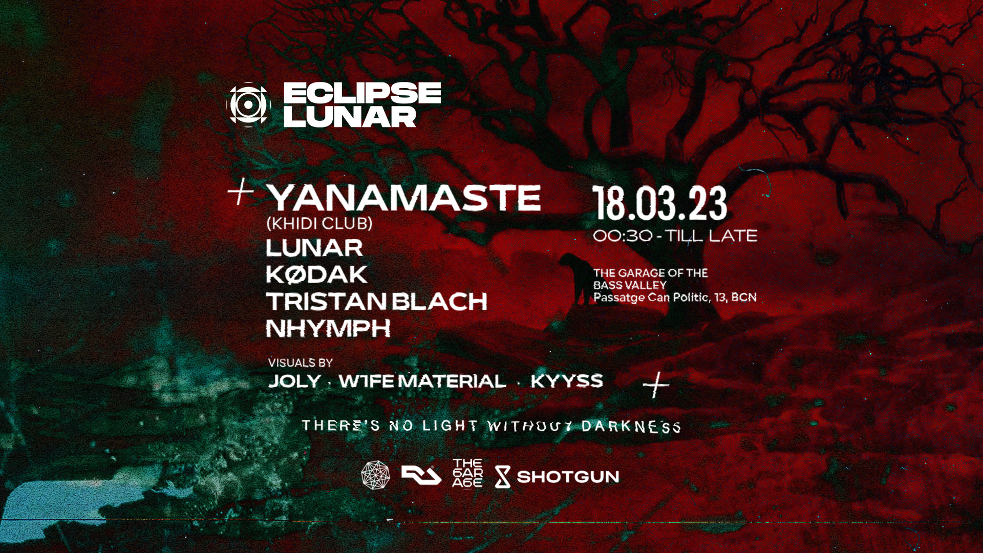 Eclipse Lunar Presents: Yanamaste Cover