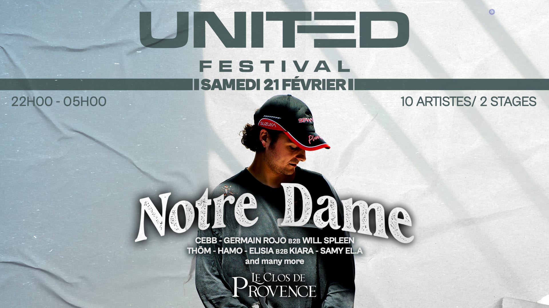 United Festival X Notre Dame Cover