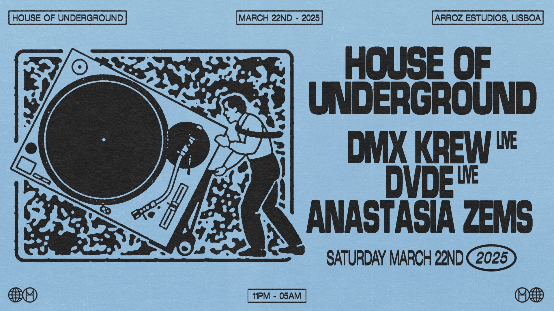 House Of Underground : Dmx Krew (Live), Dvde (Live) & More ! Cover