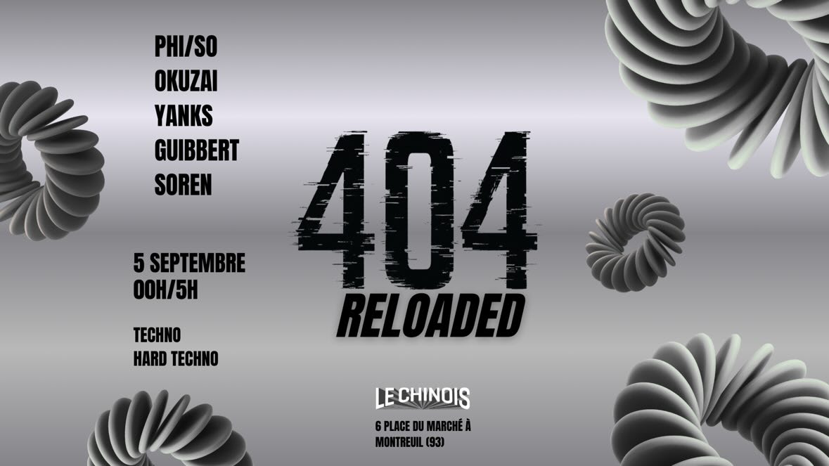 404 Reloaded Au Chinois Cover