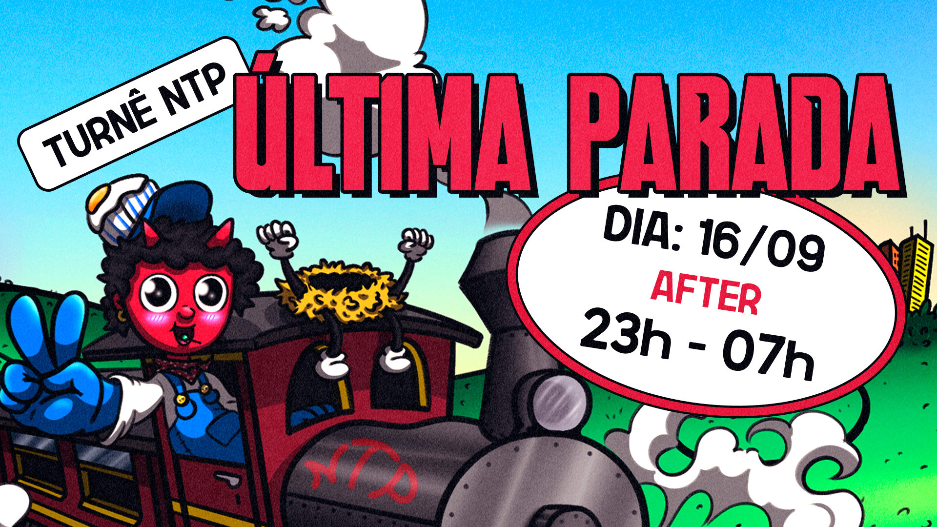 After Turnê Ntp - Última Parada Cover