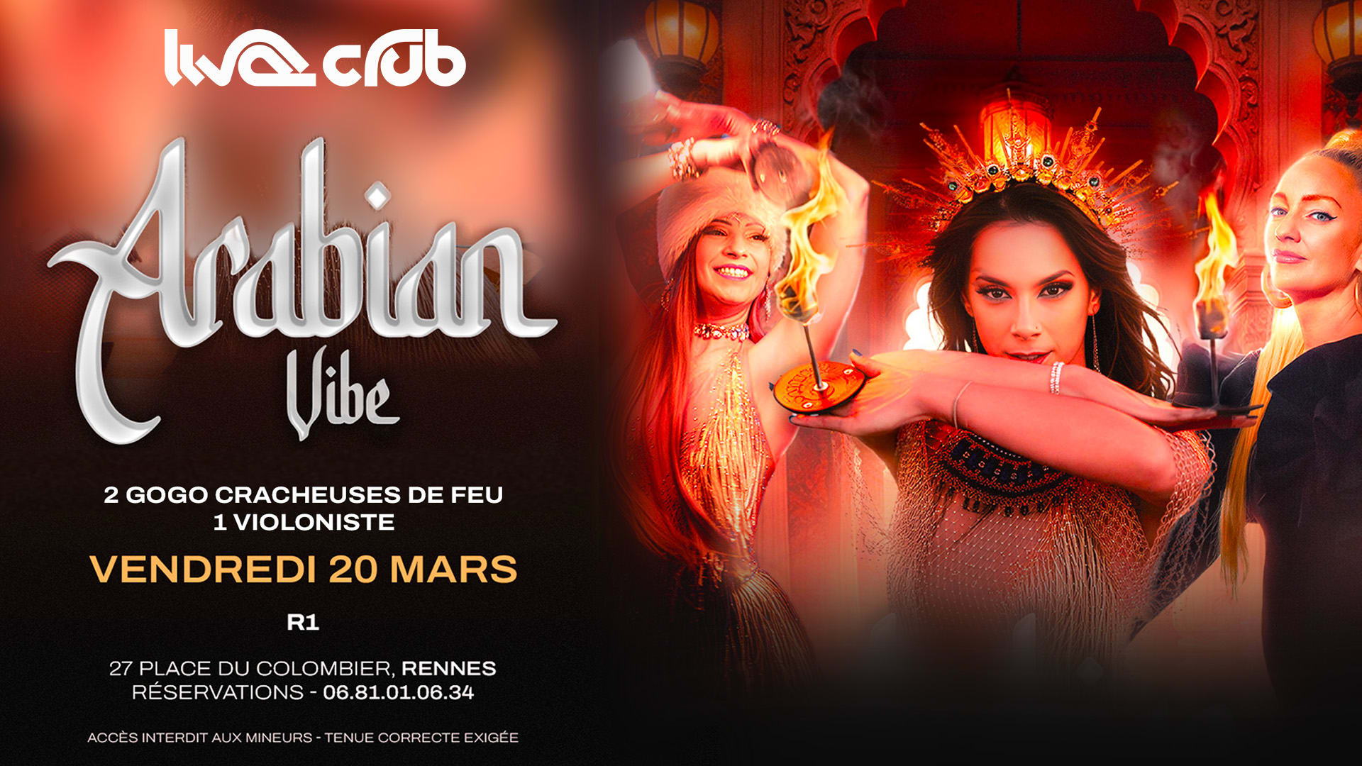 Arabian Vibe:Cayz'm(R1)Cracheuses De Feu+Dimca&Poumtica (R3) Cover