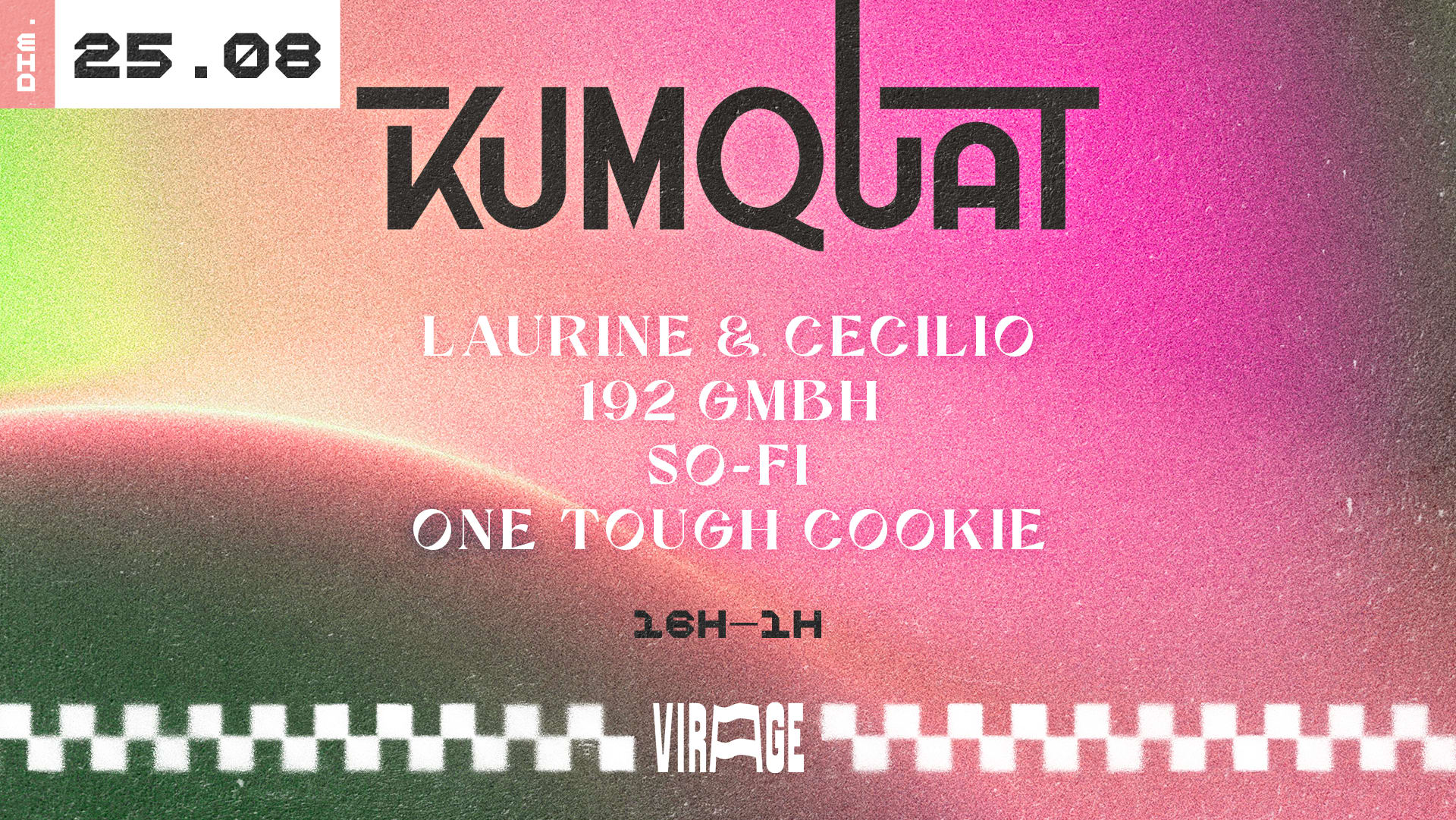 Kumquat: Laurine & Cecilio, 192gmbh, So-Fi, One Tough Cookie Cover