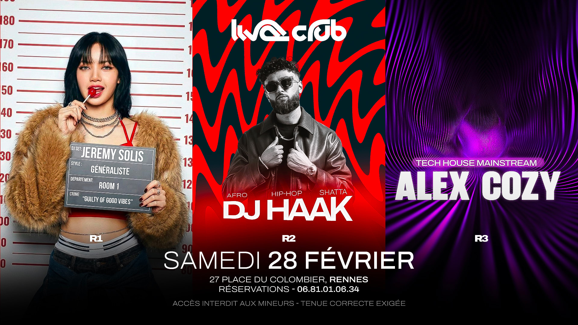 Good Vibes Only: Dj Haak(R2)+Alex Cozy(R3)+Jeremy Solis(R1) Cover