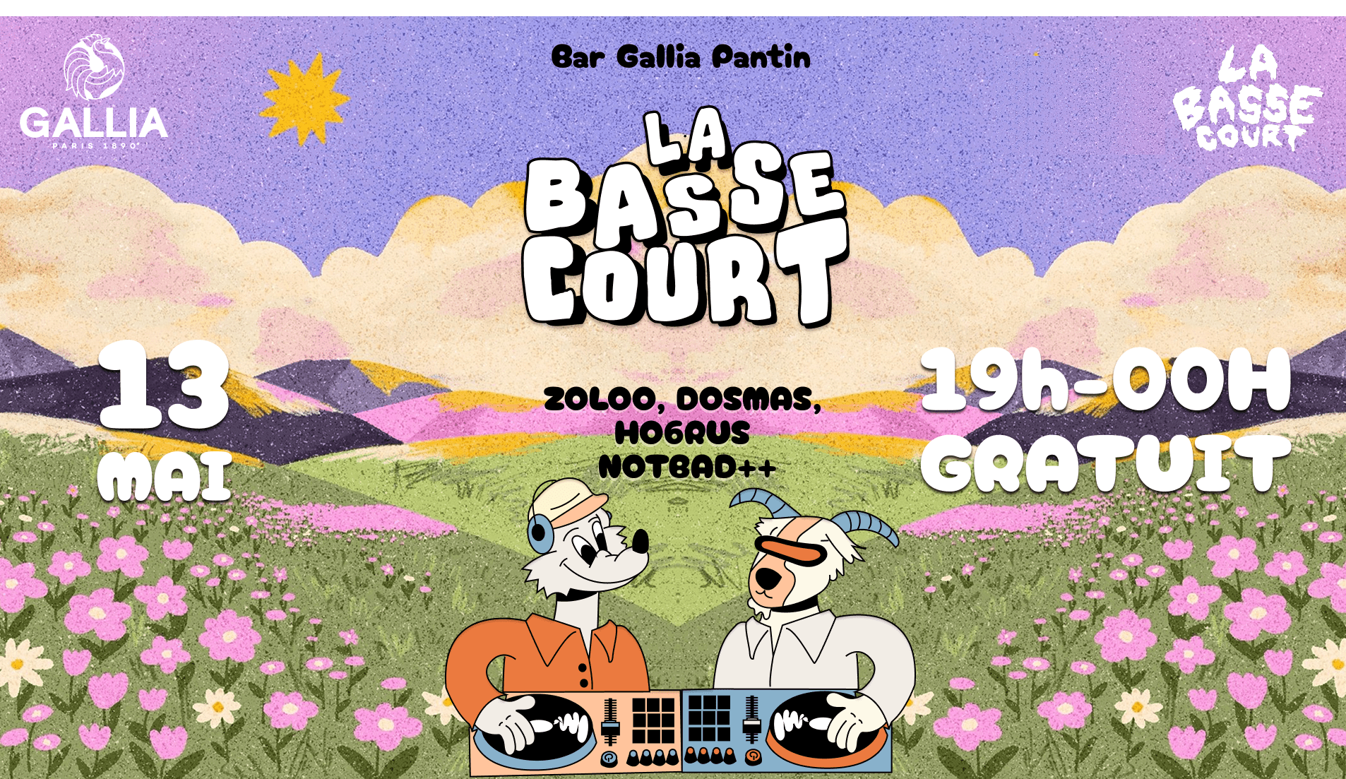 La Basse Court X Gallia Cover