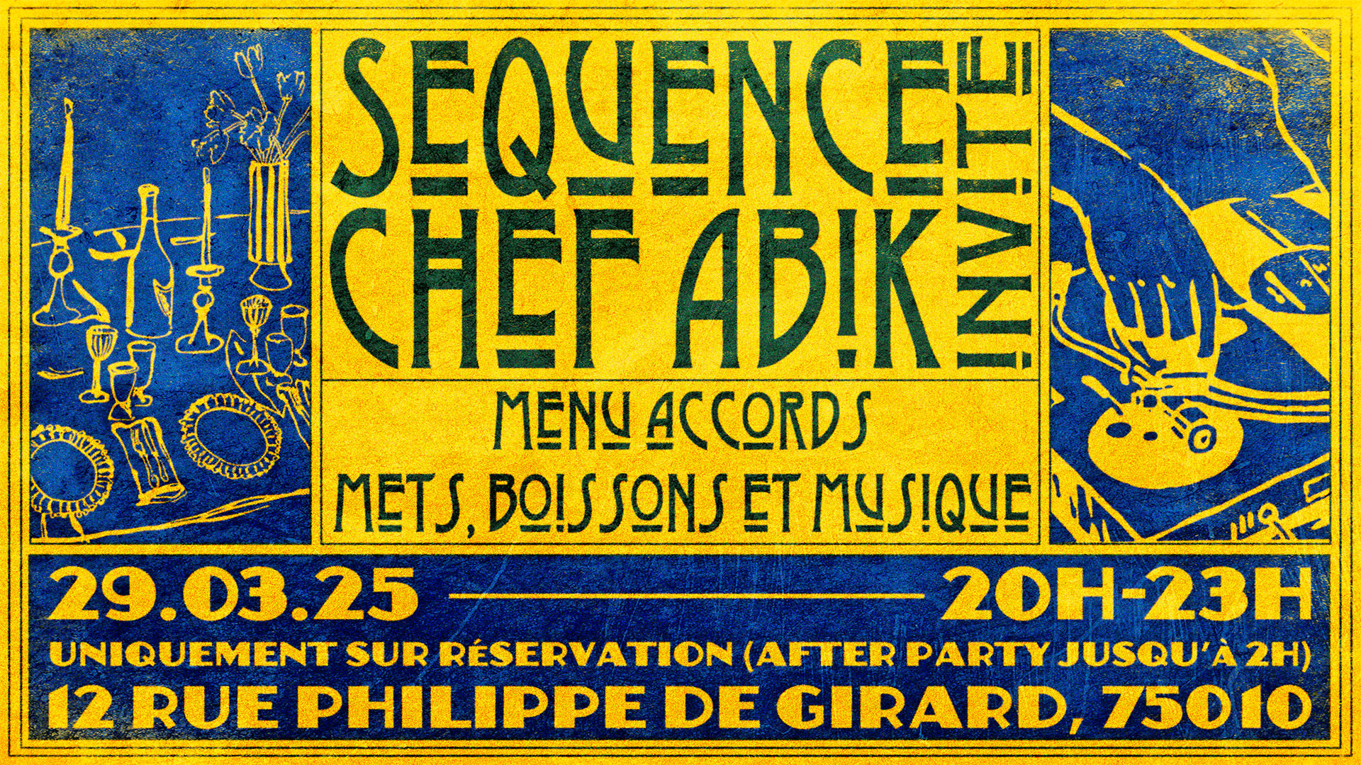 Sequence Invite Chef Abik Cover