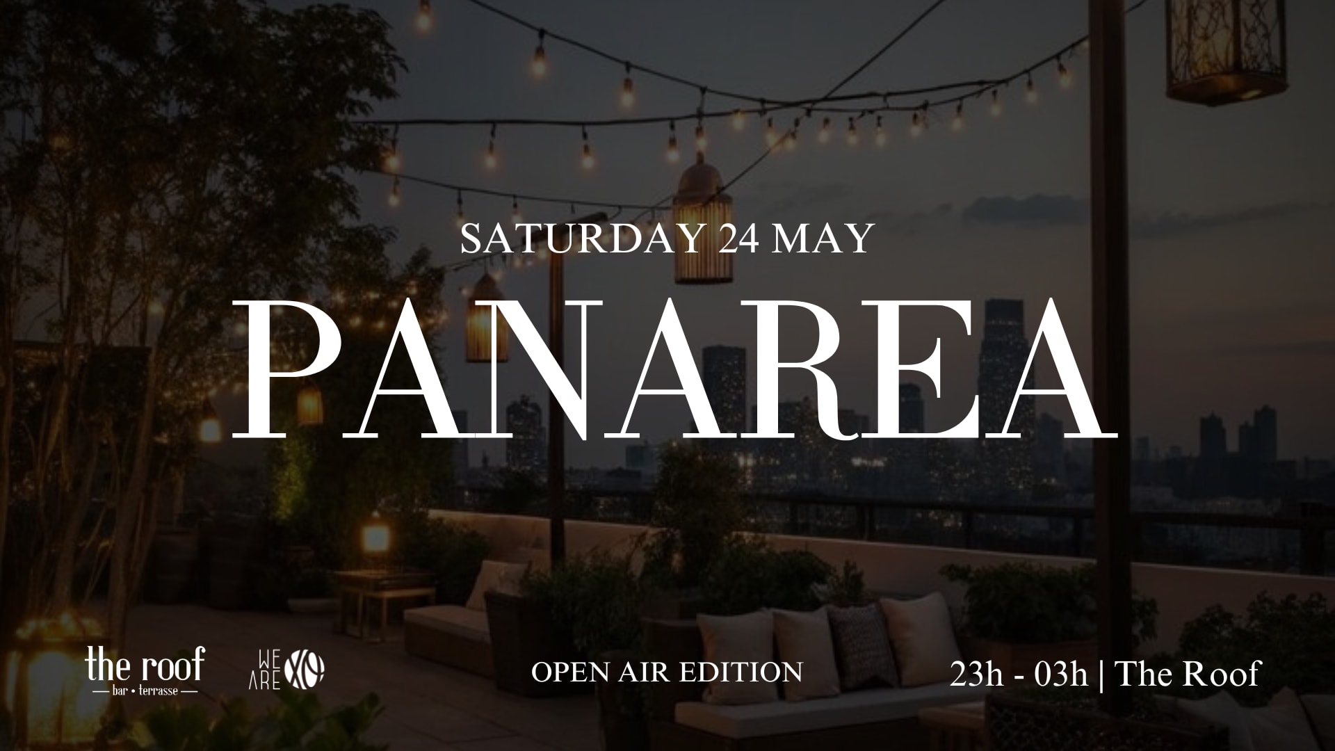 Panarea 24.05 - Rooftop Edition At The Roof Cover