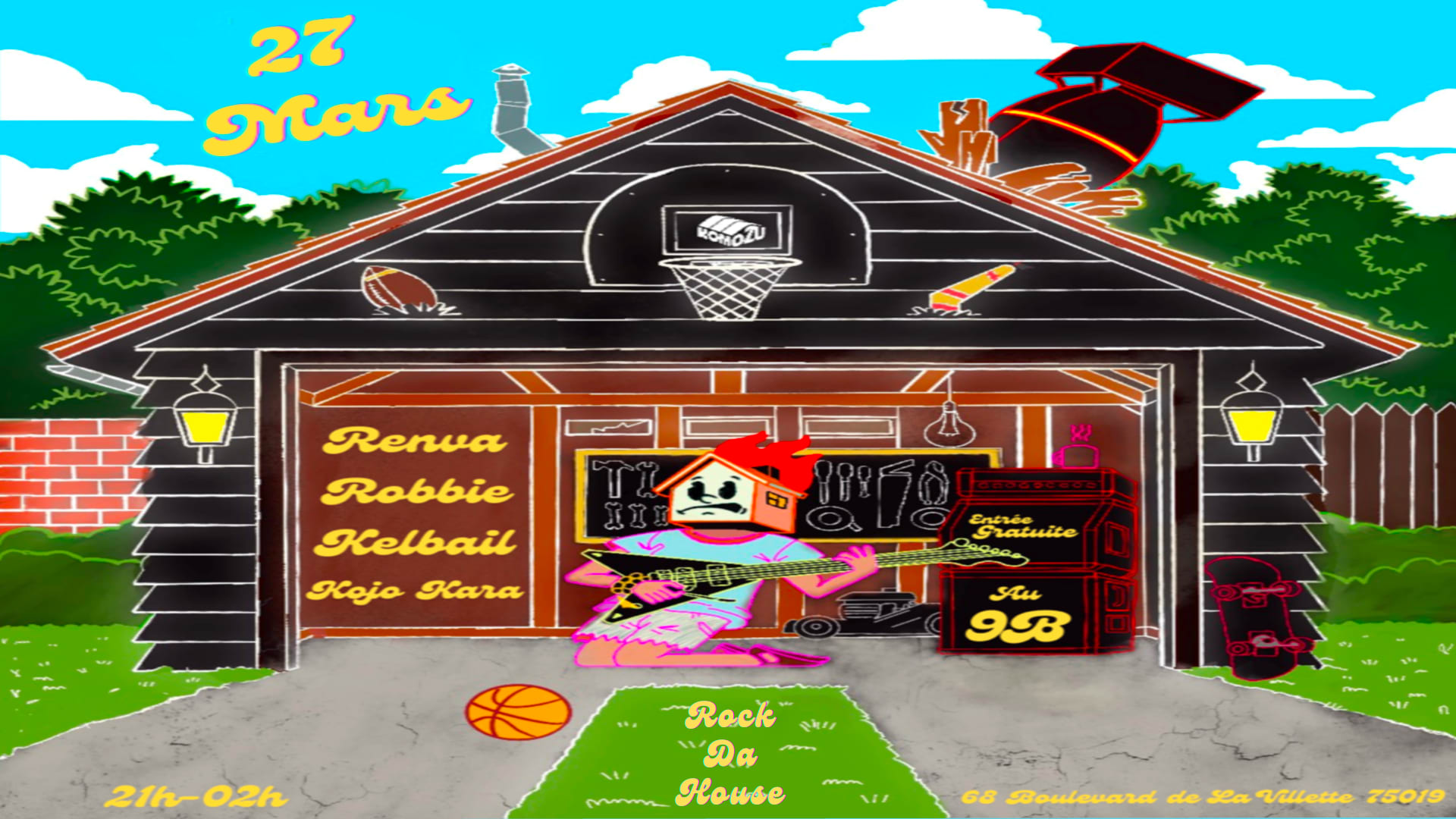 Komozu Records @Le 9b Cover
