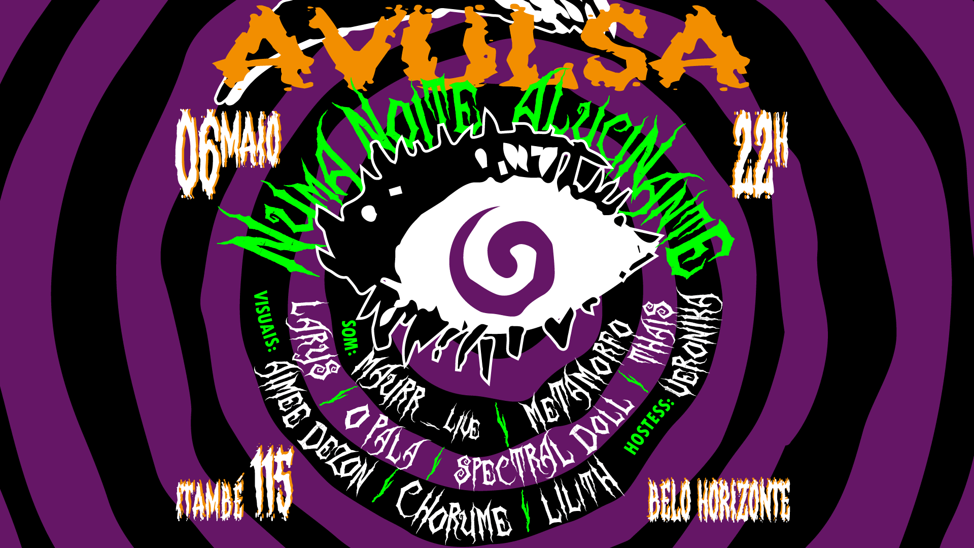 Avulsa Numa Noite Alucinante Cover