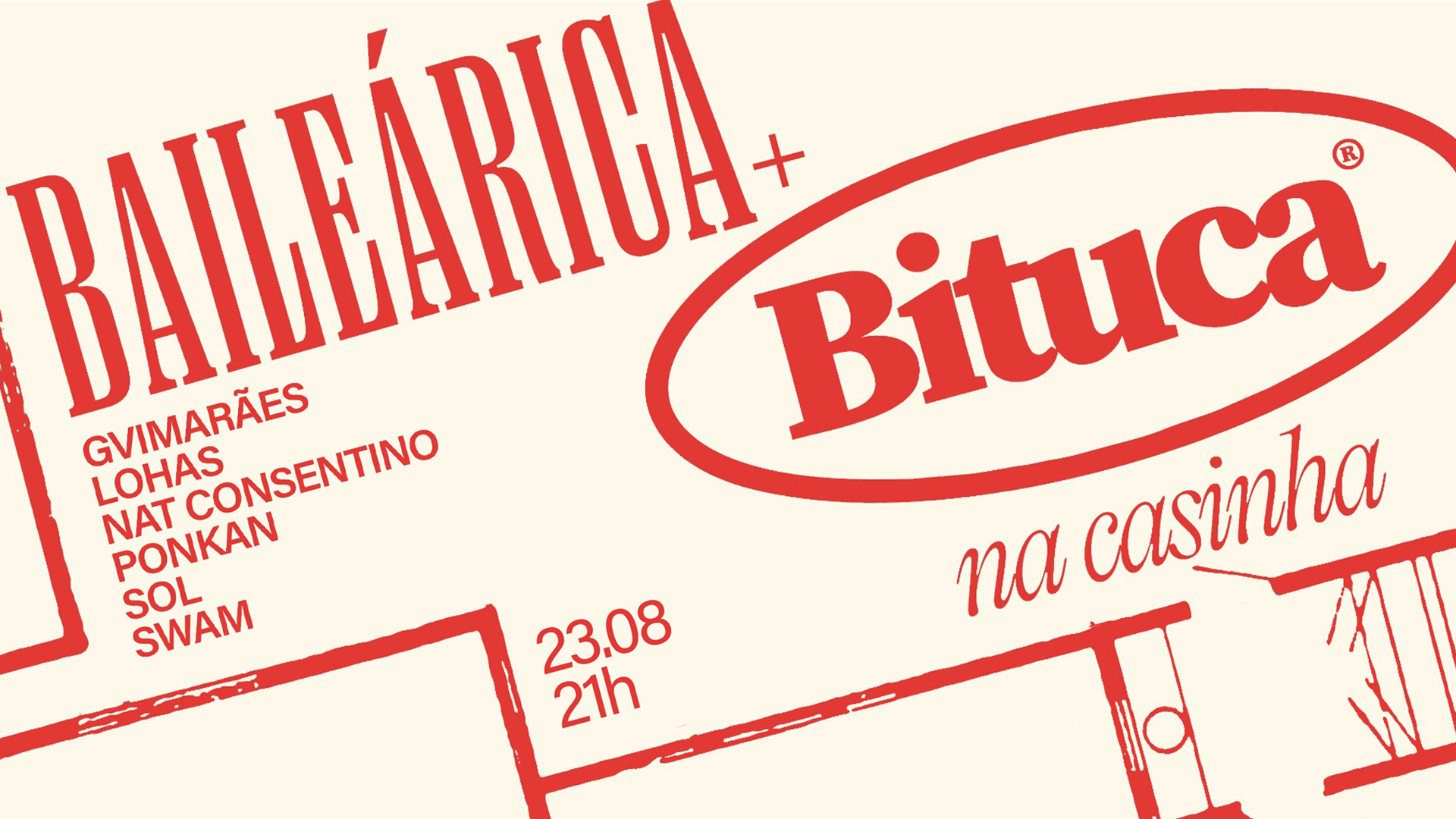 Baileárica + Bituca Na Casinha Cover