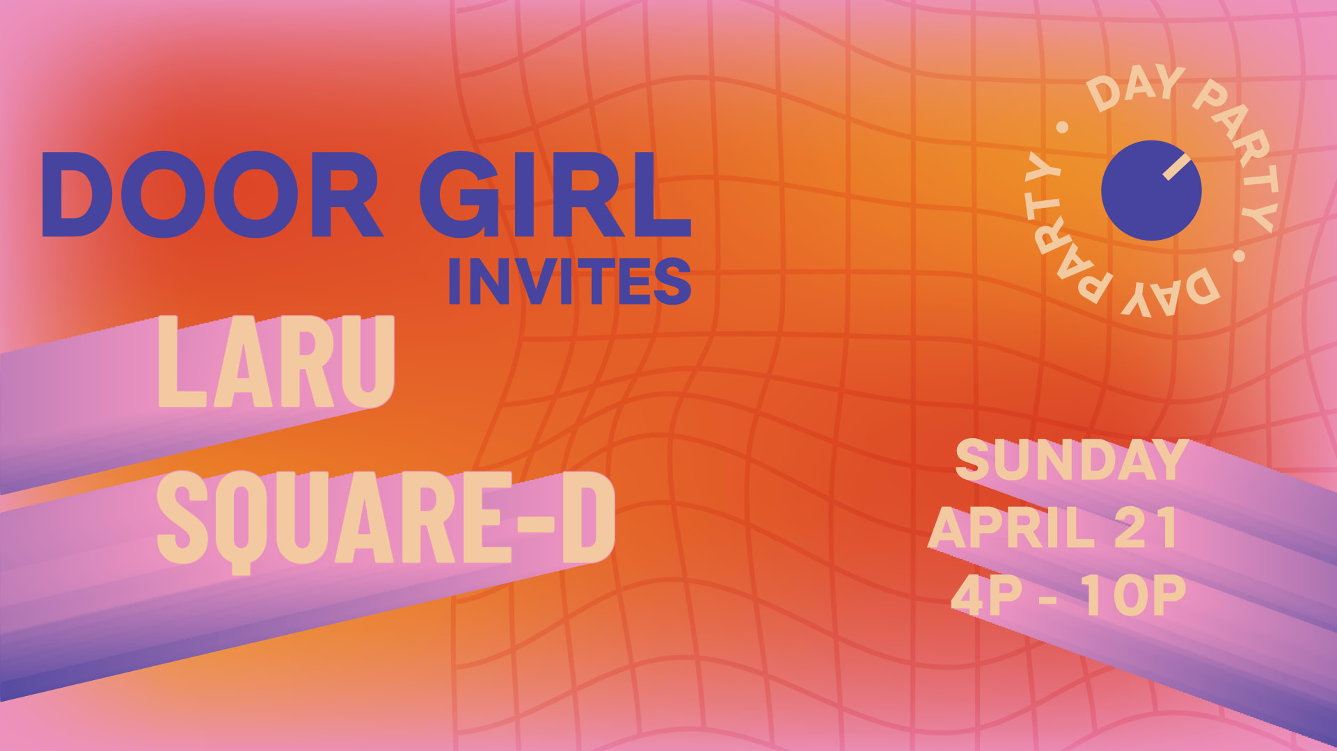 Door Girl Invites Laru, Square-D Cover