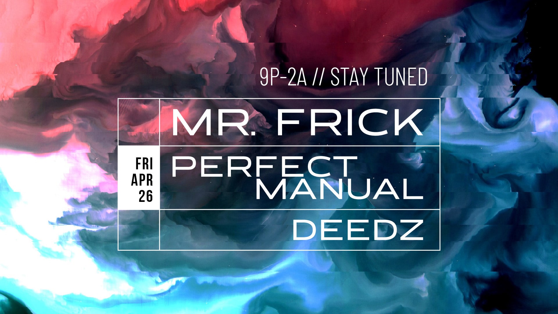 Mr. Frick, Perfect Manual, Deedz Cover