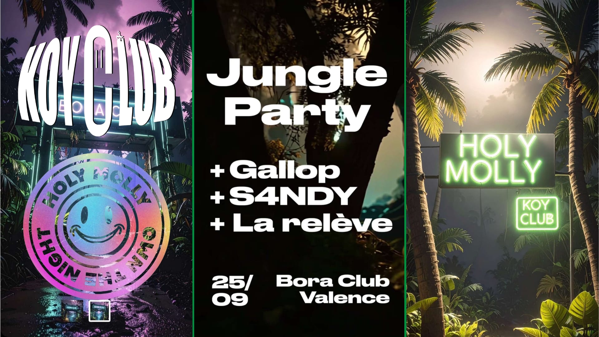 Holy Molly X Koy Club - Jungle Party / Techno Edition Cover