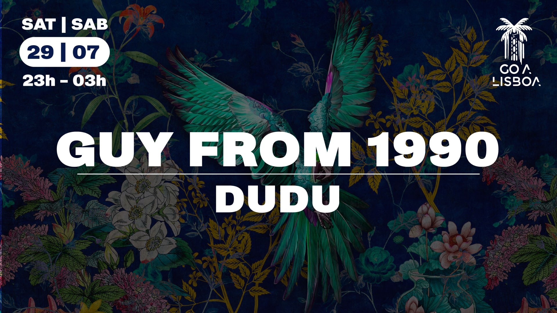Sat 29 Jul • The Guy From 1990 & Dudu • Club Cover