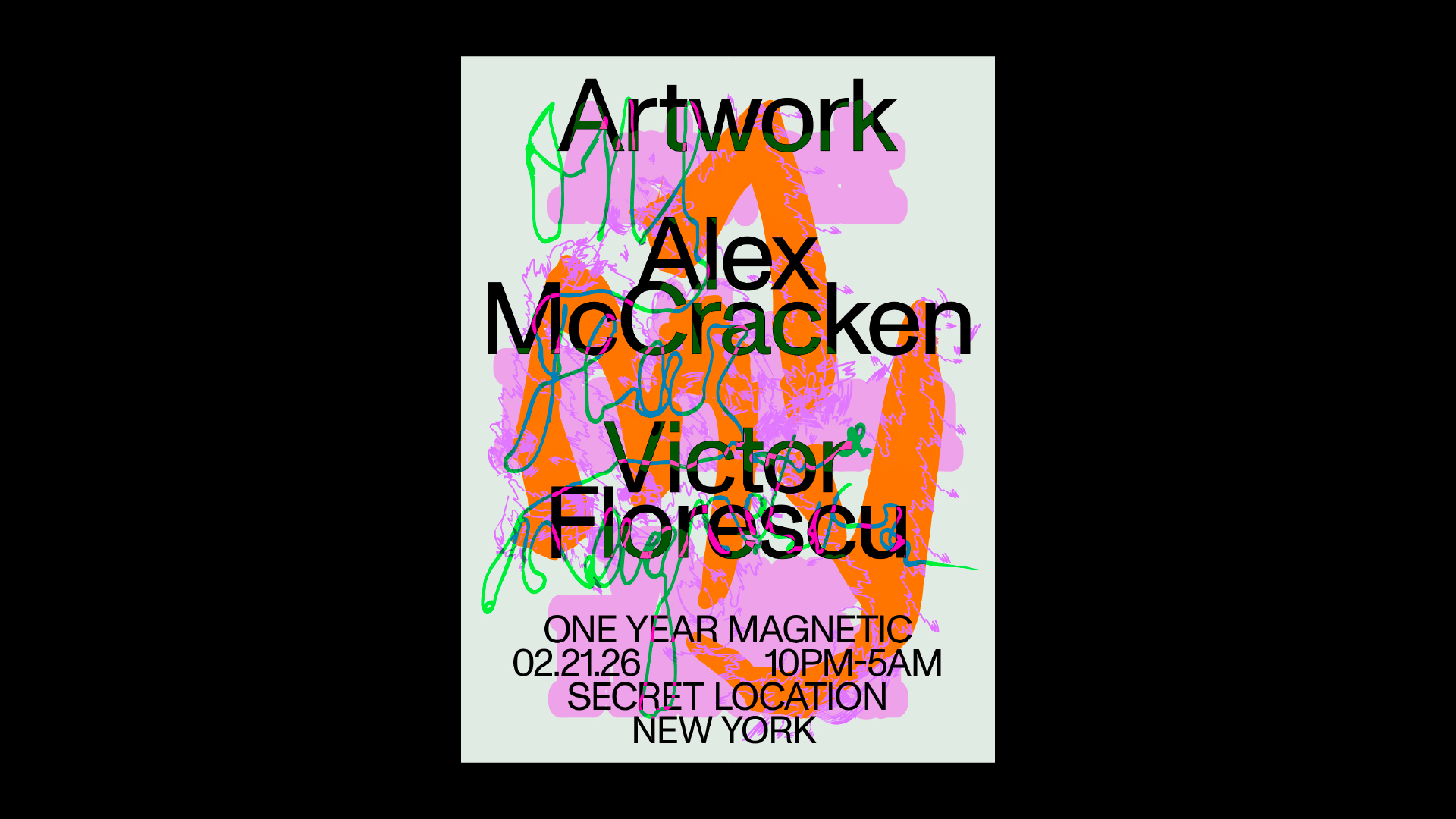 Magnetic One Year: Artwork, Alex Mccracken, Victor Florescu Cover