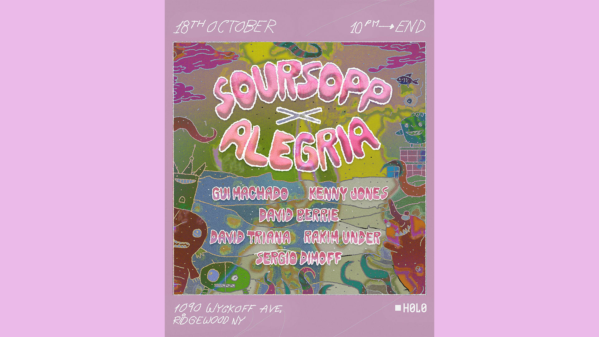 Alegria & Soursopp In Nyc Cover