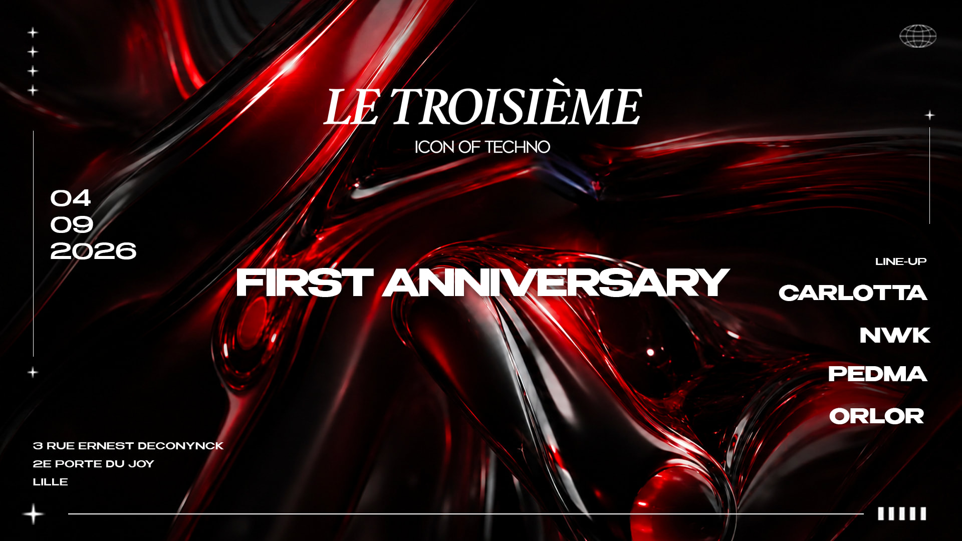 Le Troisième - First Anniversary (Nwk, Orlor, Pedma) Cover
