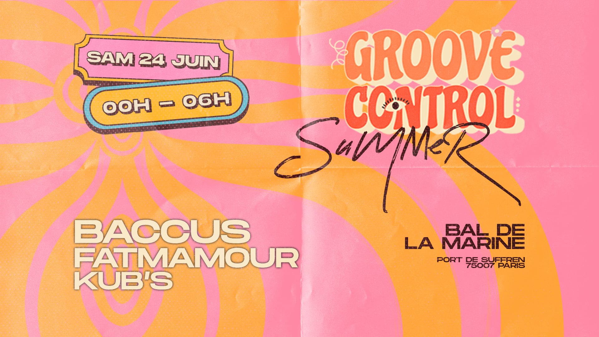 Groove Control : Baccus Cover