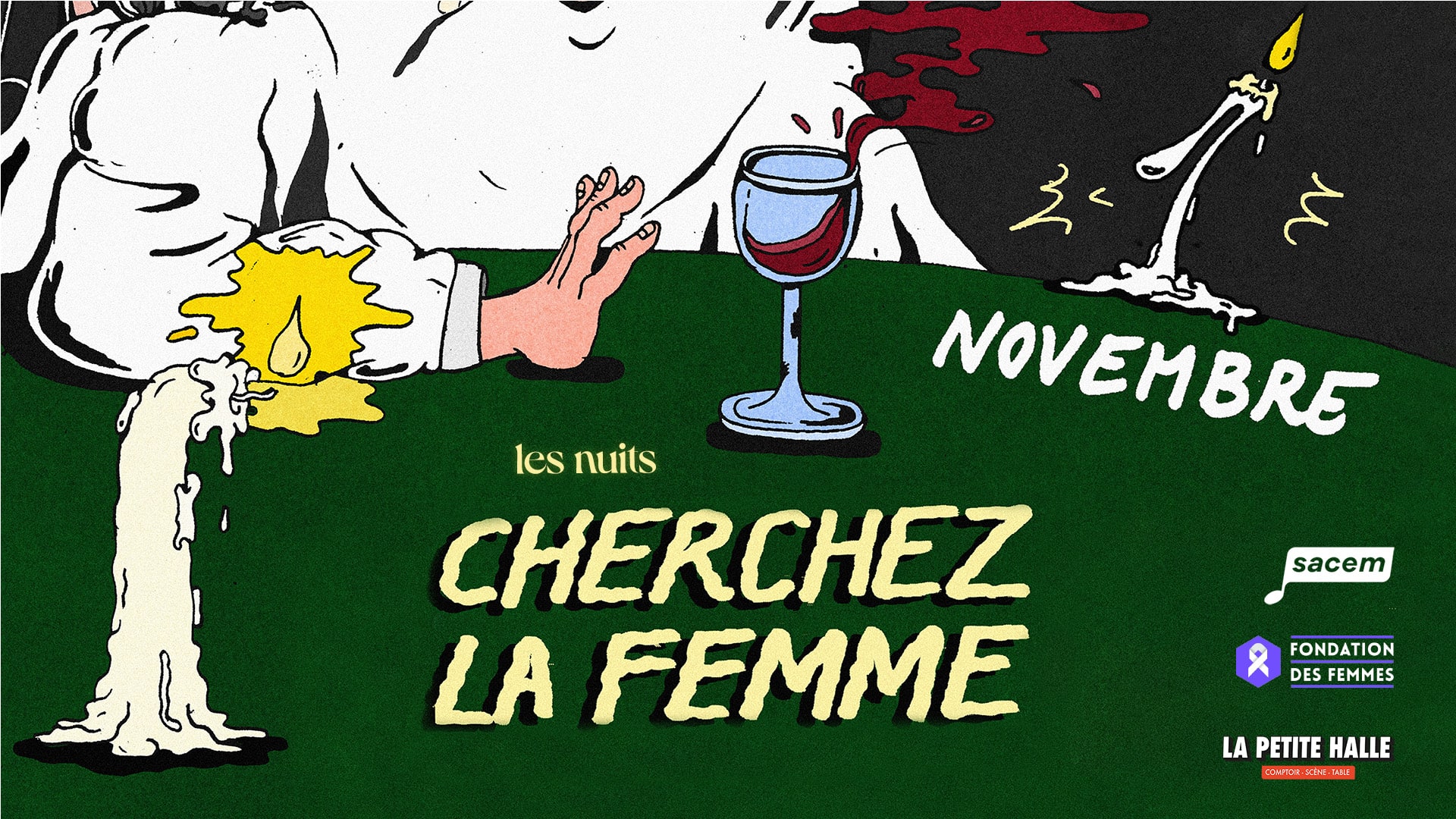 Cherchez La Femme Spécial Halloween Cover