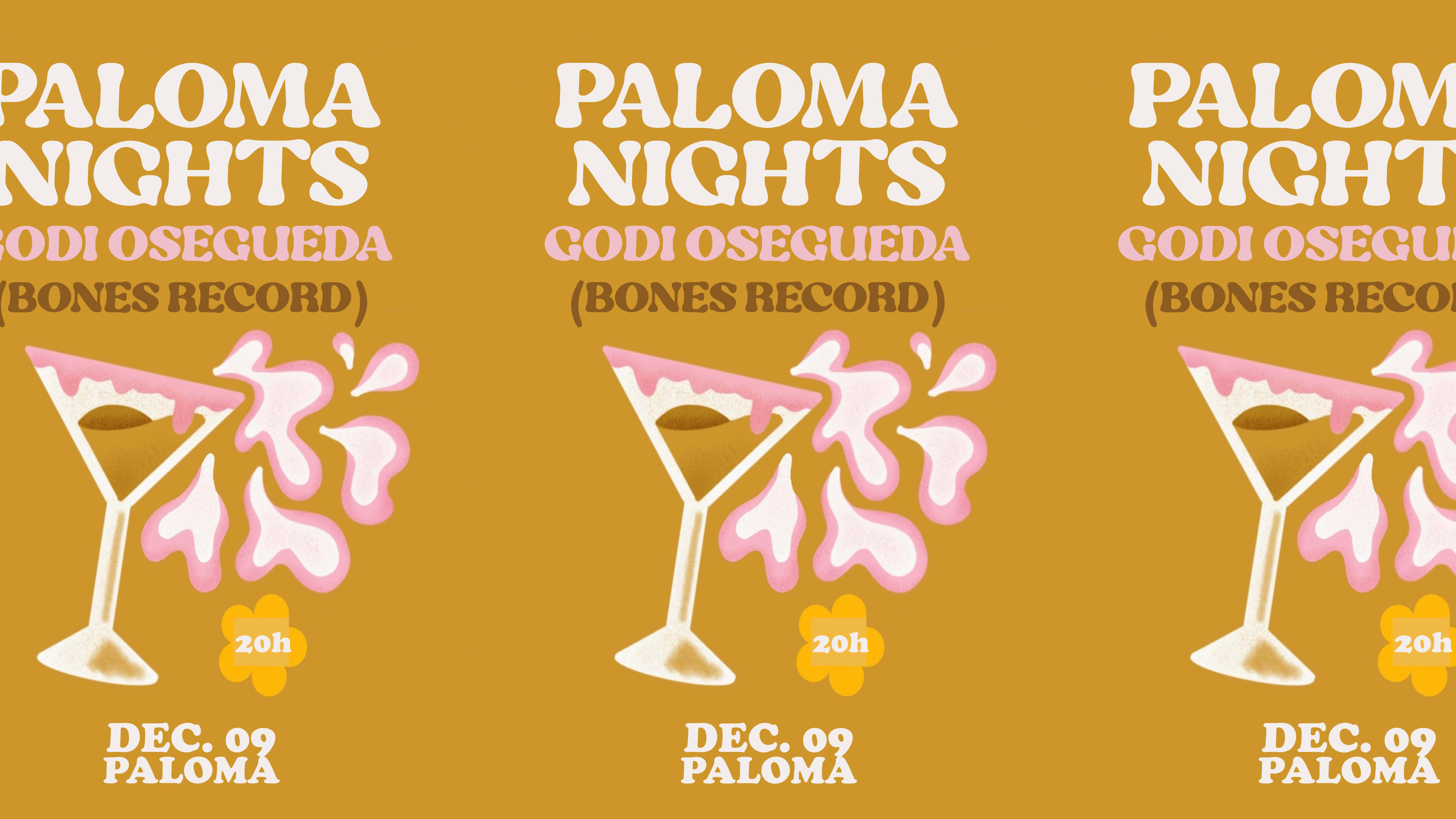 Paloma Nights With Godi Osegueda (Bones Record) Cover