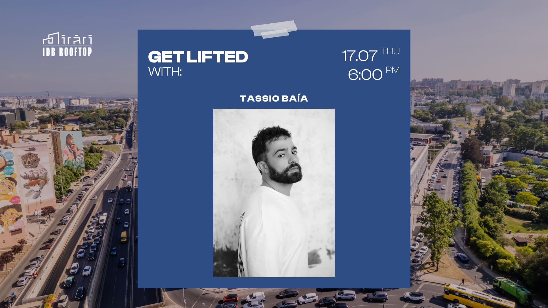 Get Lifted With: Tassio Baía Cover