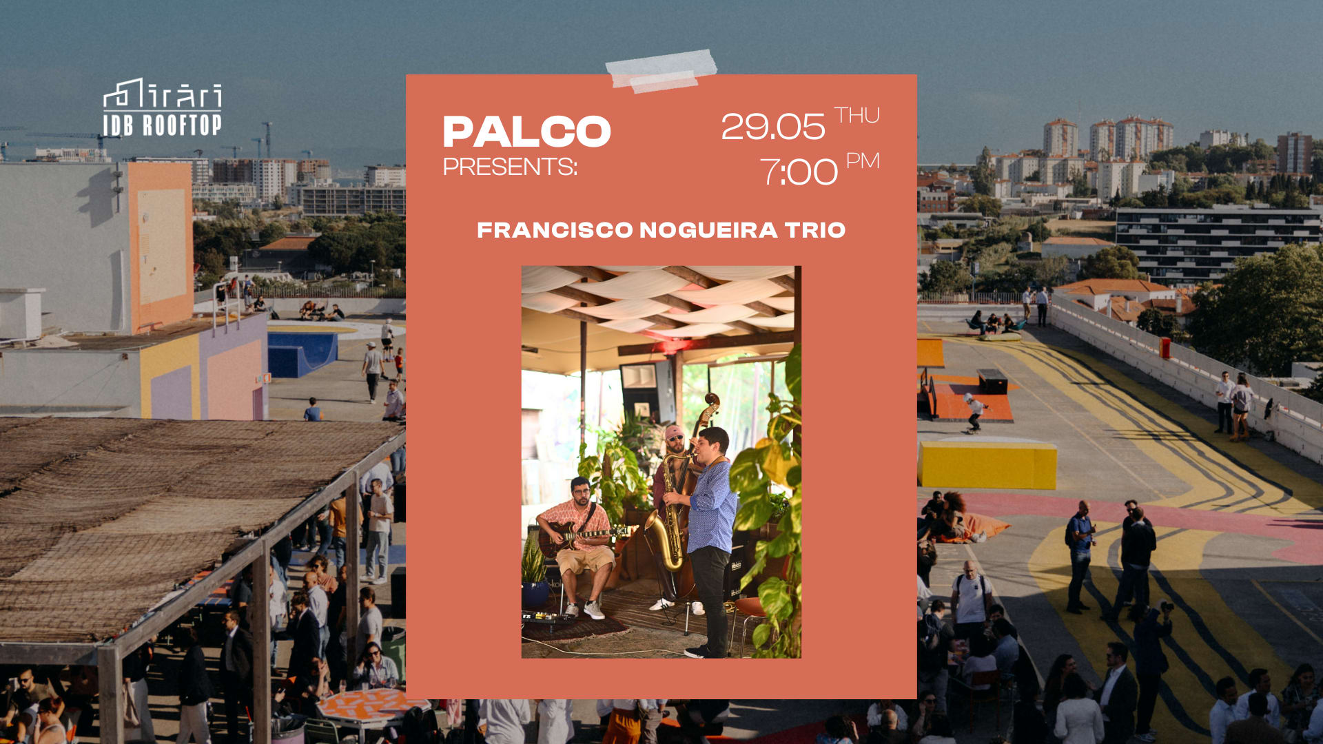 Palco Presents: Francisco Nogueira Trio Cover