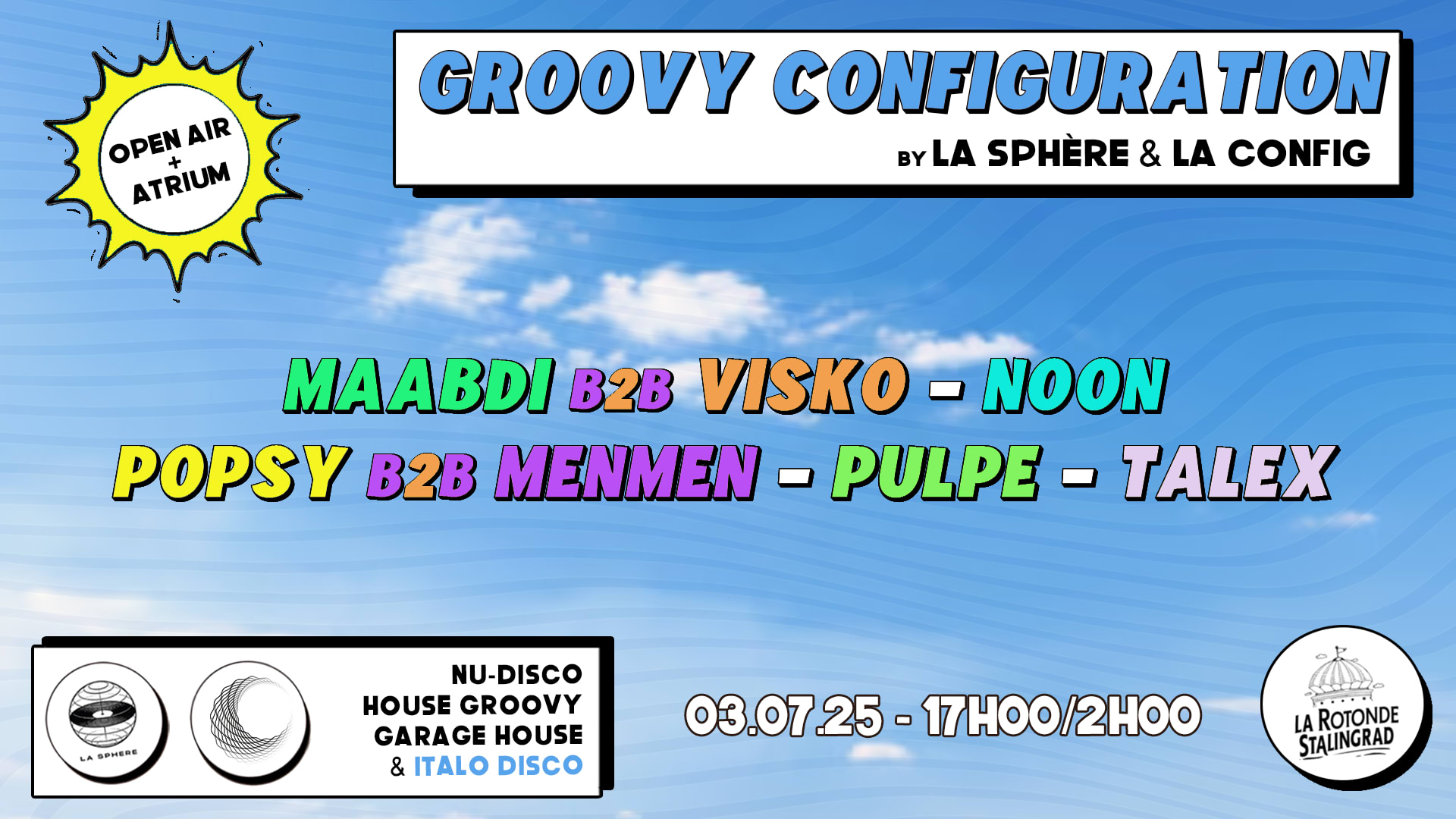 Open-Air - Groovy Configuration By La Sphere & La Config' Cover