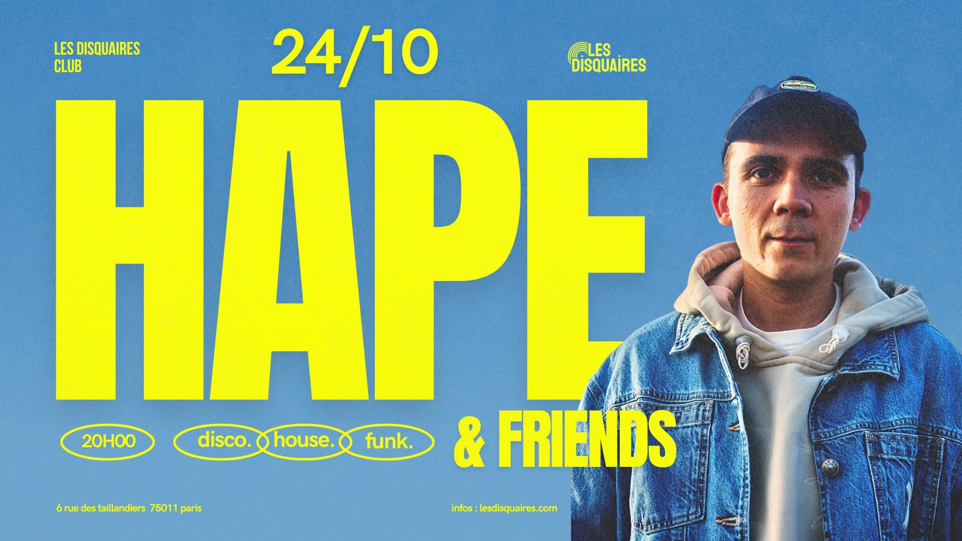 Hape & Friends - Club Cover